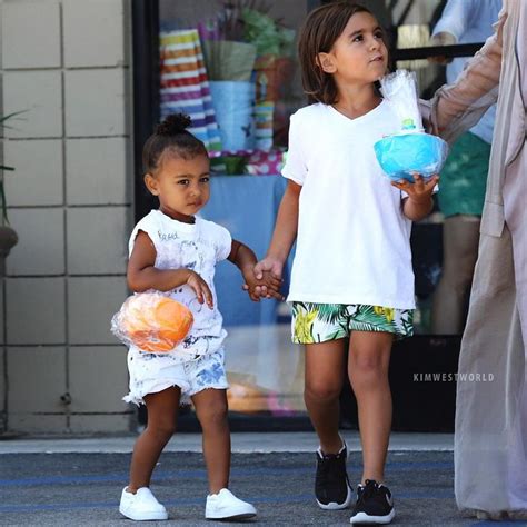 Cousins. ️ 08/02/2015 Mason Disick, North West, Cousins, Kim Kardashian ...