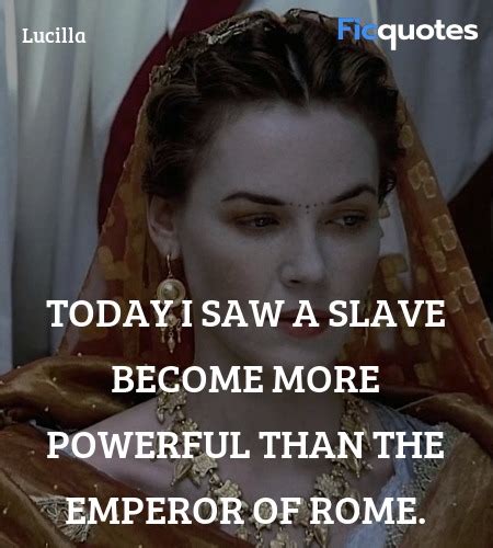 Lucilla Quotes - Gladiator (2000)