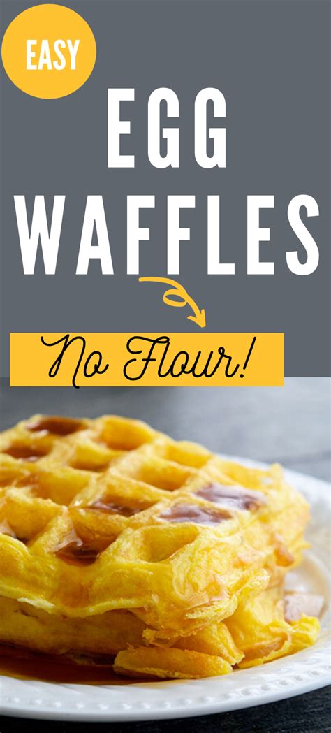 Egg Waffles Recipe - | Gluten Free Waffles