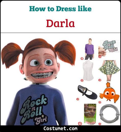 Darla (Finding Nemo) Costume for Cosplay & Halloween 2022 | Finding nemo costume, Nemo costume ...