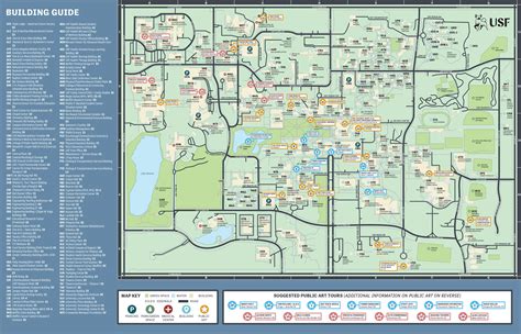 Map | USF Public Art | Institute for Research in Art