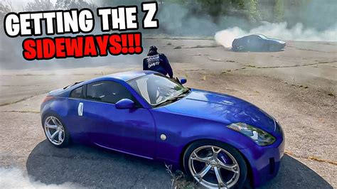 FINALLY DRIFTED MY 350Z FOR THE FIRST TIME!!! - YouTube