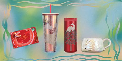 Celebrate the Year of the Wood Dragon with new Starbucks merchandise