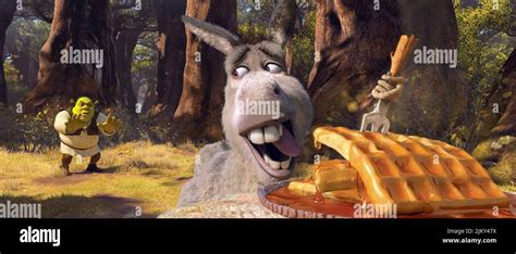 SHREK,DONKEY, SHREK FOREVER AFTER, 2010 Stock Photo - Alamy