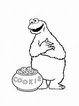 Cookie Monster Coloring Pages  Best For Kids sketch template