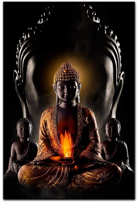 wallpics®Buddha Wallpapers Glossy Photo Paper Poster For Living Room,Bedroom,Office,Kids Room ...