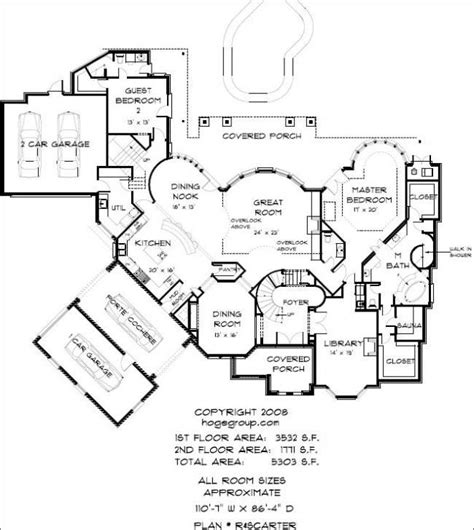 English Country House Plans - #ALP-07SA | Country floor plans, English country house plans, How ...