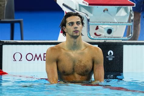 Italian Swimmer Thomas Ceccon's Abs Send Internet Into Frenzy During Paris Olympics