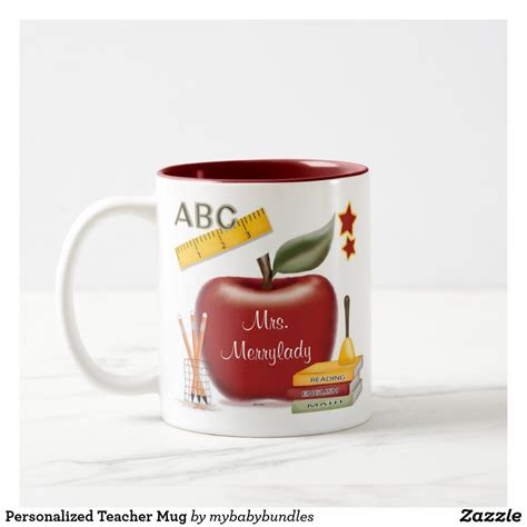 Personalized Teacher Mug | Zazzle.com | Mugs, Coffee gifts ...