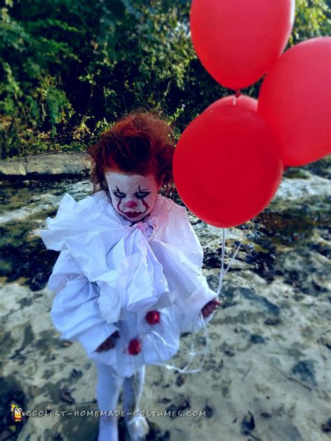 Homemade Pennywise Costume for Halloween