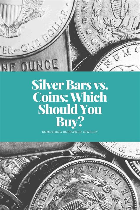 Silver Bars vs. Coins: Which Should You Buy?