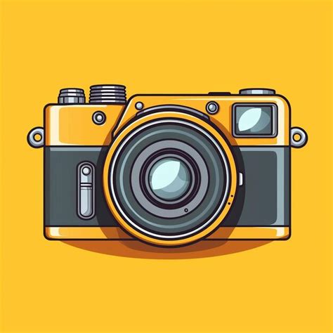 Premium AI Image | Digital slr old colorful camera art and film camera with a set of lenses