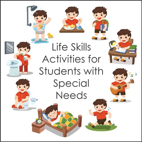 Life Skills Activities for Special Needs Students - Your Therapy Source