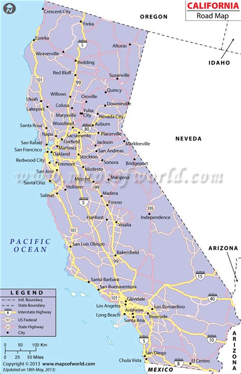 Map Of Southern California Freeway System - Printable Maps