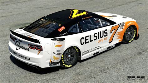 Official 2023 #7 Corey Lajoie Celsius With Numbers by Spire Motorsports ...