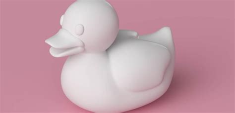 3D Rubber Ducky Model | The Happy Toolbox