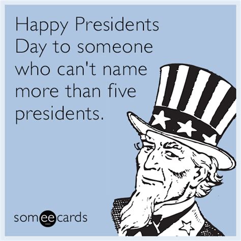 5 funny Presidents Day memes