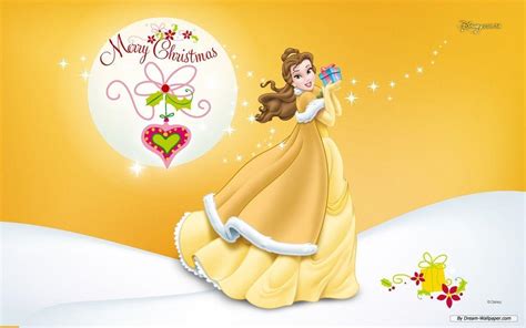 Disney Princess Christmas Wallpapers - Wallpaper Cave