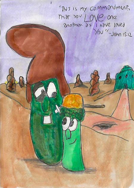 Love One Another VeggieTales Flibber-o-loo by SonicClone on DeviantArt