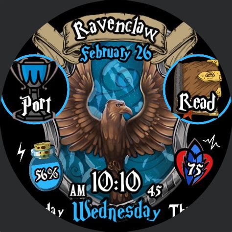 Ravenclaw House Crest • WatchMaker: the world's largest watch face platform