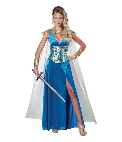 Sexy and Fierce Warrior Queen Woman Costume - Greek Costumes