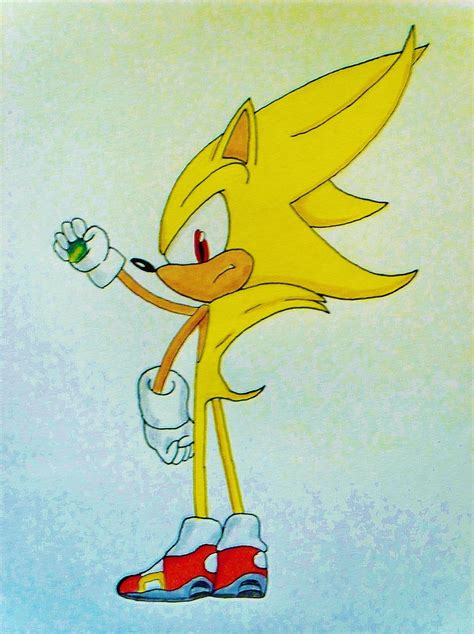 Super Sonic quick sketch by DarkGamer2011 on DeviantArt