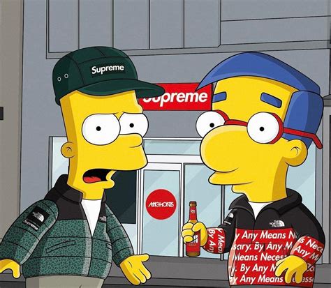 Bart Simpson Supreme Wallpapers - Wallpaper Cave