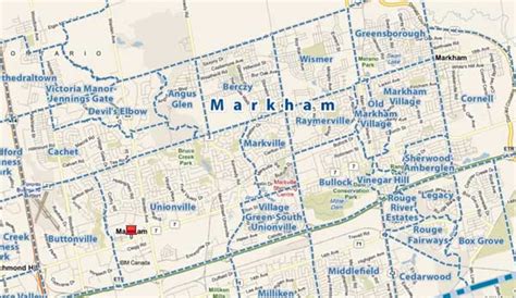 Markham Ontario Neighbourhoods