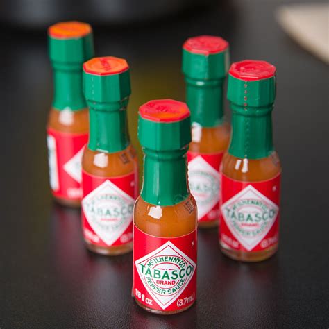 Mini TABASCO® Bottles, .125 oz. Bottles - 144/Case