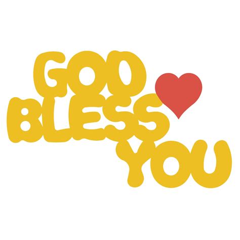 Word-God Bless You – AccuCut