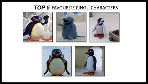 My Top 5 Favourite Pingu Characters by TheTrainMrMenPonyFan on DeviantArt