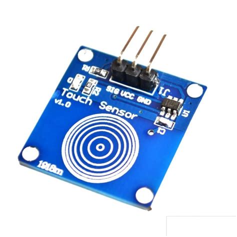 Sensor Tactil Mini Touch TTP223 Capacitivo Azul - yorobotics