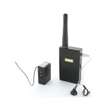 Wireless spy microphone recorder