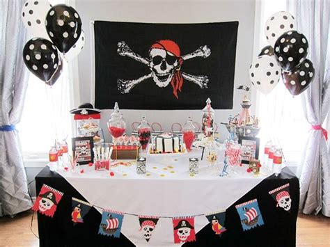 Pirate Themed Birthday Party