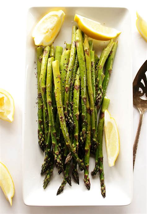 Easy Lemon Roasted Asparagus - Robust Recipes