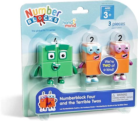 hand2mind Numberblocks Four and The Terrible Twos, Chile | Ubuy