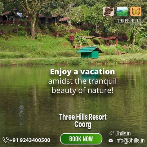 Coorg Summer Vacation Packages - Three Hills Coorg Resort