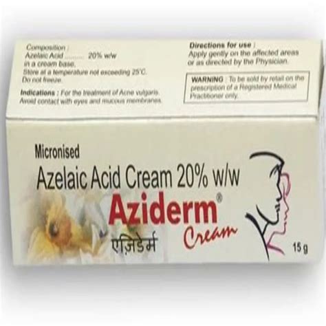 Micronised Azelaic Acid Cream 20% W/W, Packaging Size: 15 G at Rs 159/piece in Nagpur