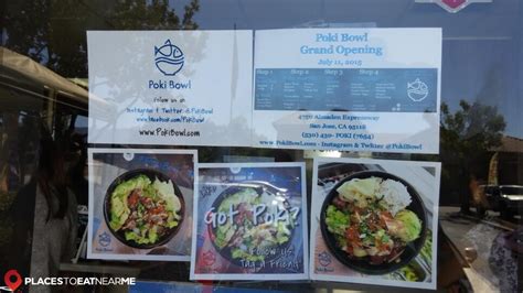 Poki Bowl 4750 Almaden Expy #100, San Jose, CA 95118 Reviews, Menu ...