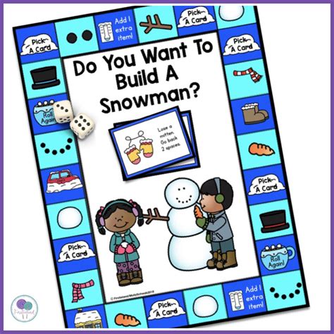 Snowmen At Work Activities - Firstieland - First Grade Teacher Blog