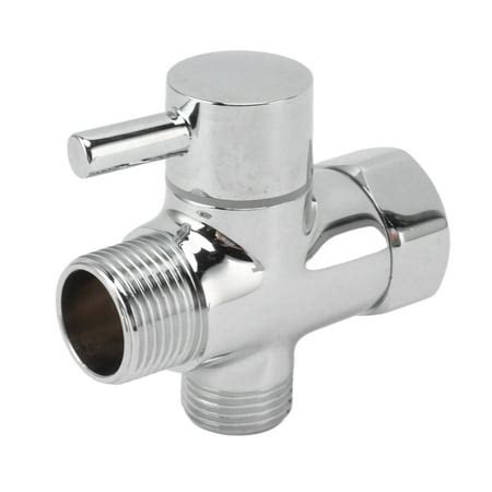 Brass 3 Way Shower Arm Diverter Valve 3 Way Water Valve Water Separator ...