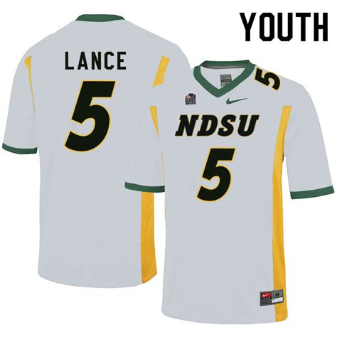 Trey Lance Jersey : NCAA North Dakota State Bison College Football ...