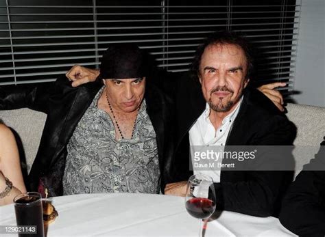 Steve Van Zandt and Dave Clark attend an after party celebrating... News Photo - Getty Images