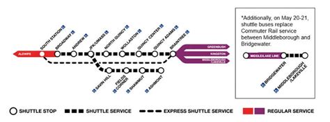 A day-by-day guide to the MBTA's May service disruption schedule | WBUR ...