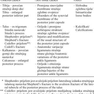 Tendinopathies of the Foot and Ankle