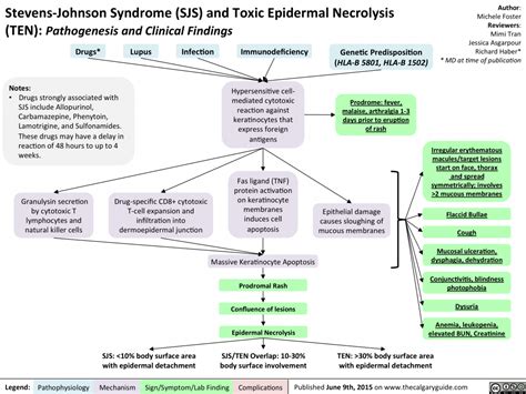 Stevens-Johnson Syndrome (SJS) and Toxic Epidermal Necrolysis (TEN) – Pathogenesis and Clinical ...