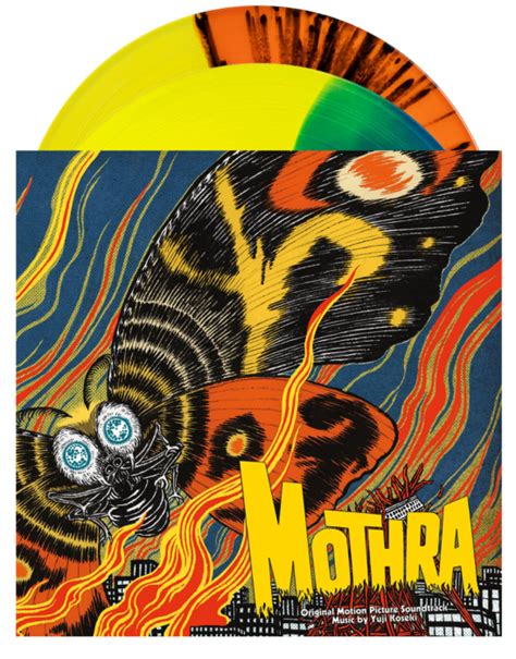 Mothra (1961) - Original Motion Picture Soundtrack by Yūji Koseki 2xLP Vinyl Record ("Mothra ...