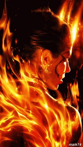 Fire Flames GIF - Fire Flames Lady - Discover & Share GIFs