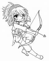 Chibi Elf Girl coloring Page  Download Print Or Color Online For Free sketch template