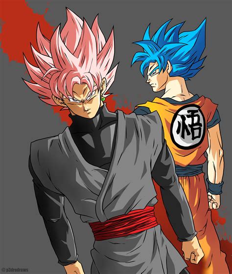 Goku black arc poster I drew : r/dbz